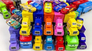 Машинки из Мультика Тачки Грузовики Молния Маквин Мультфильмы с Игрушками