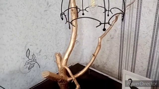 Стильный светильник своими руками. Что можно сделать из коряги и старого светильника смотреть онлайн