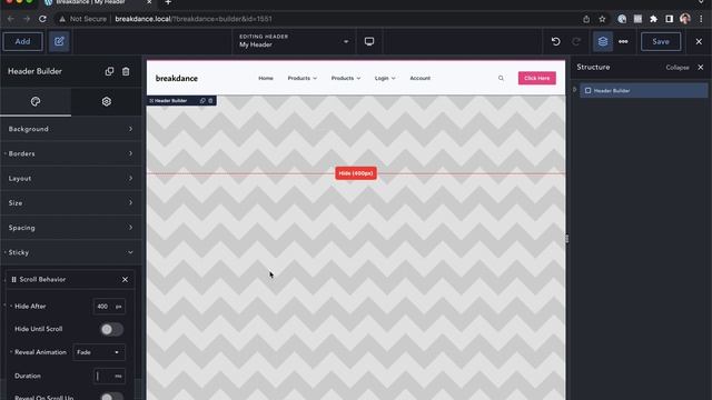 Sticky Headers with Header Builder смотреть онлайн
