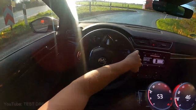 2022 Skoda Superb Combi 2.0 TSI Laurin & Klement 280 PS TOP SPEED AUTOBAHN DRIVE POV смотреть онлайн