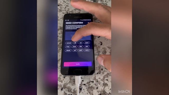 How to download the klever wallet and set up your seed phrase