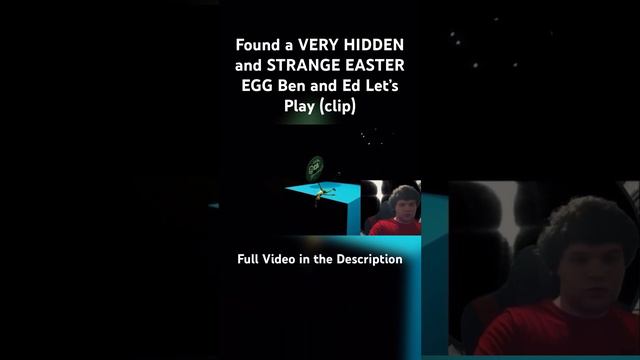 FOUND A VERY HIDDEN AND STRANGE EASTER EGG #letsplay #benanded #gaming #clip #easteregg