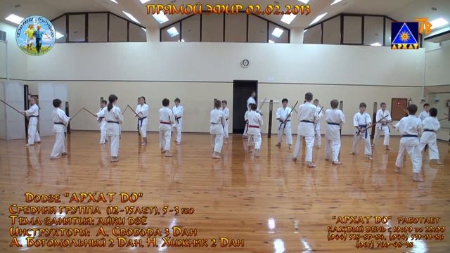 2 Средняя Б гр Архат До 12-15 лет айки дзё 2 02 2013г смотреть онлайн