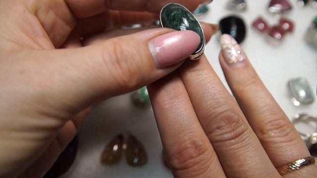 00319 Шикарные натуральные камни,в собственных,авторских оправах,собственного произведения! смотреть онлайн