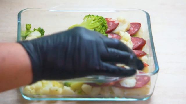 Супер Запеканка с Сыром, Брокколи и Колбасой! Быстро и Вкусно!! Cheese, Broccoli, Sausage Casserole