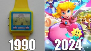 Эволюция серии игр Princess Peach [1990-2024]