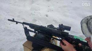 Стрельба из СКС в замедленной съёмке