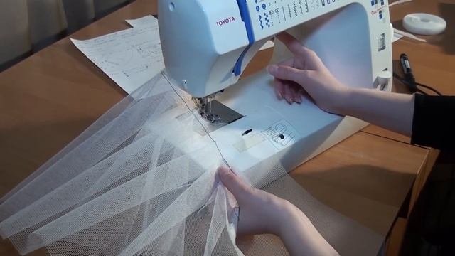 ✅Оборки для подъюбника.Можно ли при изготовлении оборки вместо закладывания складок присборить фати