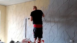 ДЕКОР СВОИМИ РУКАМИ. КРАСИМ СТЕНЫ. РЕМОНТ ЗА НЕДОРОГО.