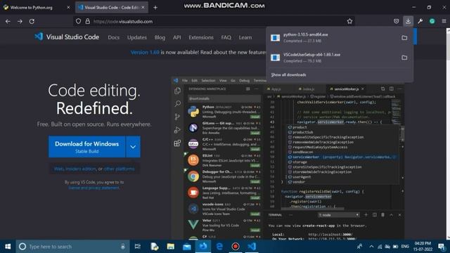 Python Tutorial : Setting up Python in Visual studio code - Learn Python by problem solving