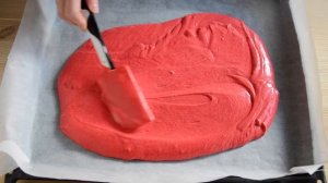 Рулет Красный Бархат ☆ Red Velvet Roll