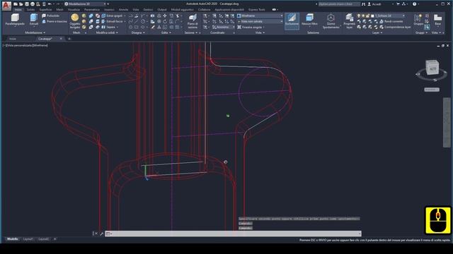 Cavatappi Autocad 3d_Modeling corkscrew смотреть онлайн