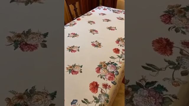 Classic tapestry table cloth and runners гобеленовая скатерть из Испании