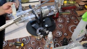 Заточка охотничьего ножа. Сталь М390