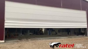 Шторные ПВХ ворота