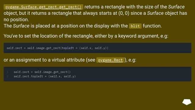 Why is my collision test always returning 'true' and why is the position of the rectangle of the im