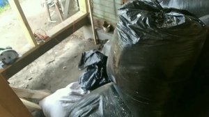 Пристройка столярки и часть дома