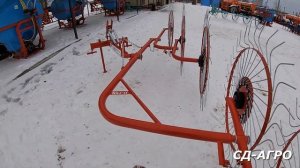 Грабли-ворошилки навесные ГВН-5 "Д-ПОЛ"