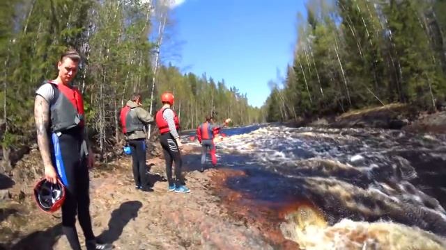 Карелия: сплав по уксе 07-09.05.2016 смотреть онлайн