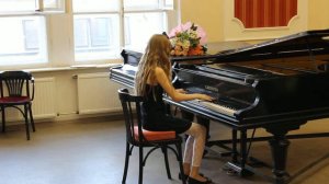 И.C.Бах трехголосная инвенция 2 - Кристина