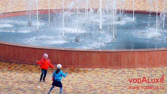 Цветомузыкальный фонтан в г.Гулькевичи