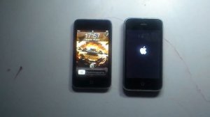 Включение Iphone 3g и Ipod 2g (ios 4.2.1) HD