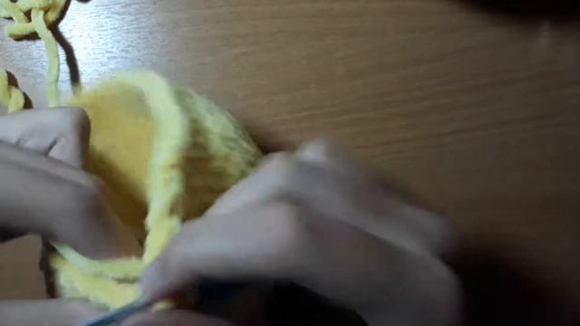 Жирафик крючком из плюшевой пряжи???. Закончили голову ??
