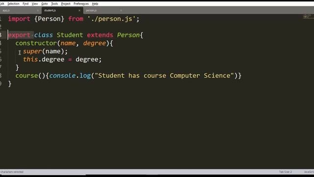 Javascript ES6 Features (Part 4) | Object Oriented Javascript