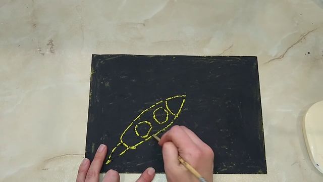 Гравюра своими руками. Занятие с детьми. Интересная техника рисования.