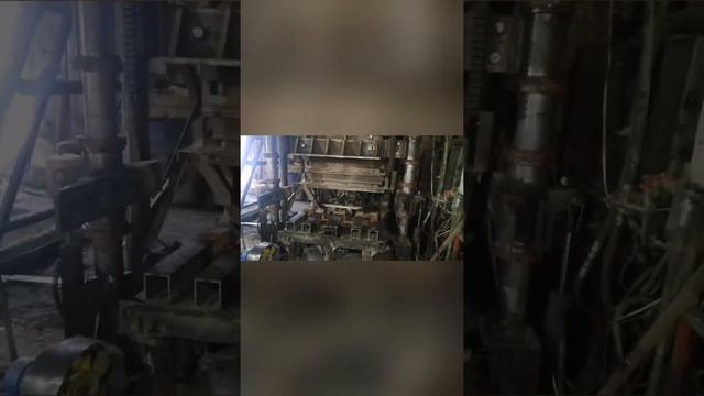 Синхронизация движения гидроцилиндров матрицы вибропресса при помощи двух насосов НШ-32