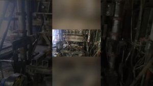 Синхронизация движения гидроцилиндров матрицы вибропресса при помощи двух насосов НШ-32