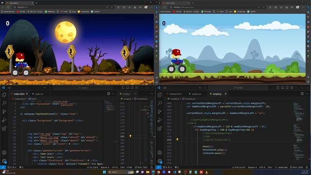 Javascript 2D Game! | Web Programming Selection Program | Janith Prabhanuka