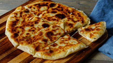 Такие Вкусные Лепешки Съедаются в один миг! Лепешка с картофелем и моцареллой