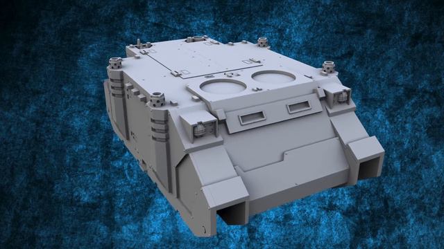 Space Marine Rhino 3D model update 3 смотреть онлайн
