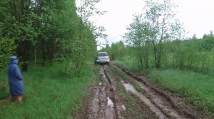 Mercedes ML на бездорожье