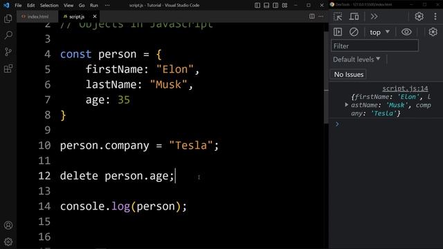 Object In JavaScript | JavaScript Object Tutorial For Beginners