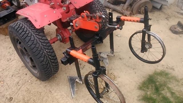 Самодельный пропольник для мотоблока