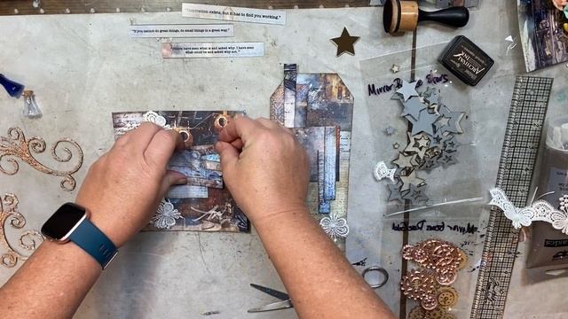 Alchemy Card and Tag Set Creative Embellishments By Heather Thompson смотреть онлайн