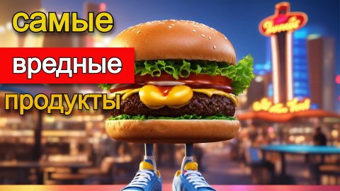 ТОП-5 САМЫХ ОПАСНЫХ ДЛЯ ЗДОРОВЬЯ ПРОДУКТОВ!