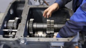 Работа гидромуфт собрана вместе с валом и распределителем часть 3