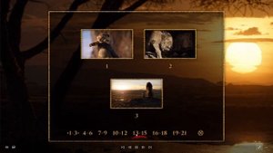 The Lion King: Live Action UK DVD Menu Walkthrough (2019)