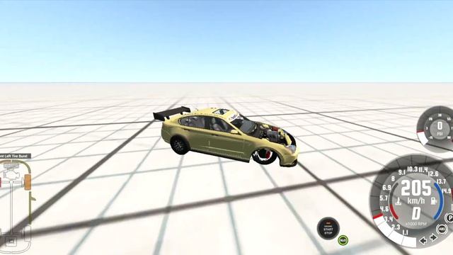 Ford Focus rocket (twin turbo supercharged focus with 15k rev limit) смотреть онлайн