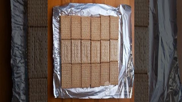 Торт Домик из печенья без выпечки
