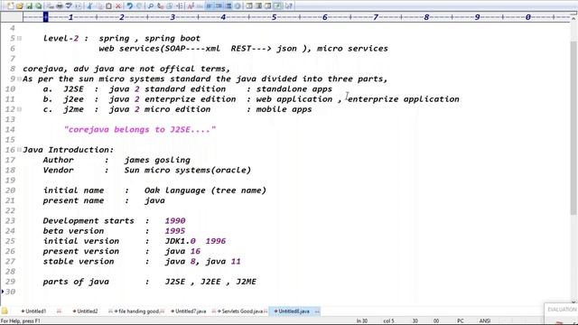 CORE JAVA + ADV. JAVA tutorials || Demo - 1 || by Mr. Ram On 05-07-2021 @5PM IST смотреть онлайн