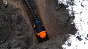 ГНБ прокол под кабель заземления линии 110 КВ