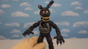 FNAF Twisted Ones DARK SPRINGTRAP Toy Bootleg Funko Articulated Figure Five Nights at Freddy's