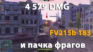 Взял медаль Пула и мастер в подарок | wot blitz FV215b 183