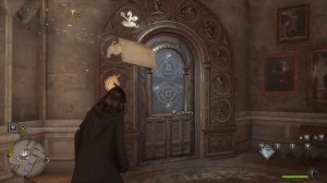 Как открыть дверь с числами в Hogwarts Legacy