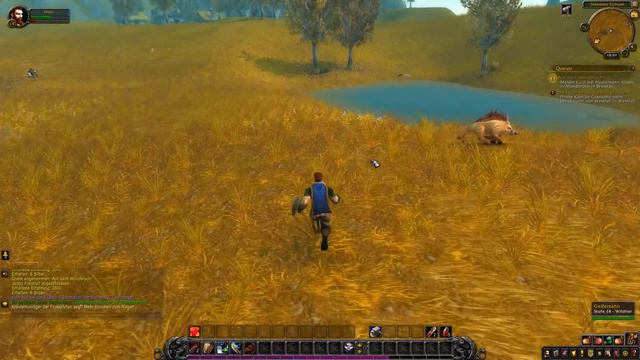 Let's Play WoW - Krieger - (LvL 1-120) #05 Questen (German) смотреть онлайн