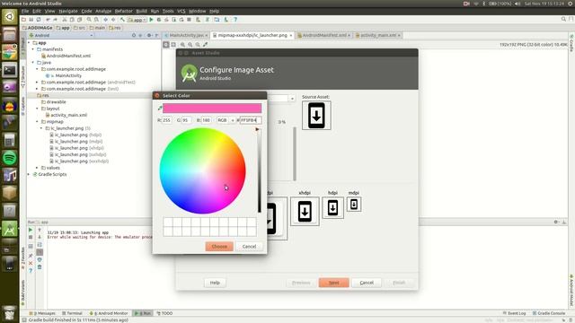 How to create app launcher icon in Android Studio смотреть онлайн